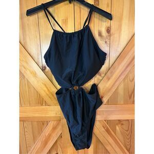 Decree Women's Black 1pc Swimsuit 2XL nwt (8070)